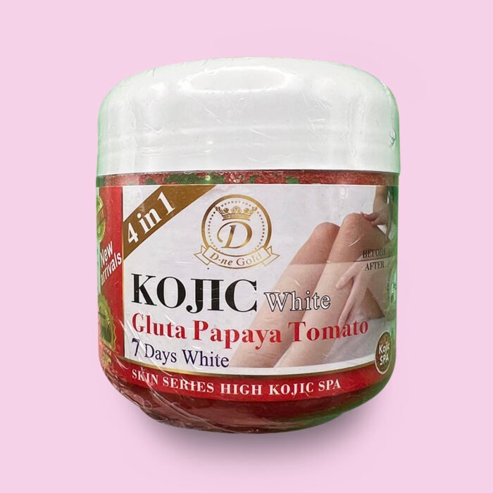 D-NE GOLD Kojic White Gluta Papaya Tomato Body Scrub